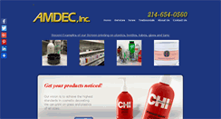 Desktop Screenshot of amdecinc.com